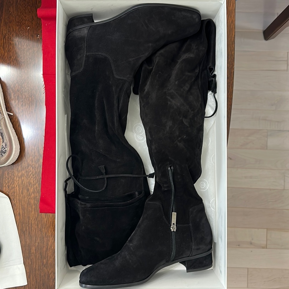 Aquatalia Over the Knee Suede Boots sz 8.5